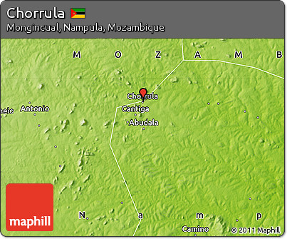 Physical Map of Chorrula