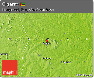 Physical Map of Cigarro