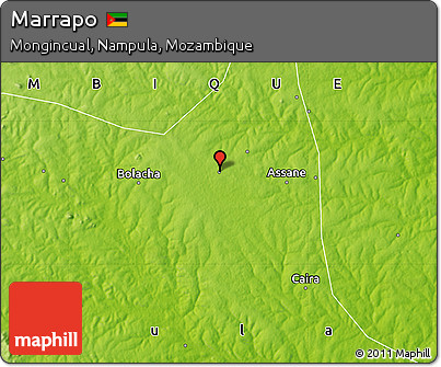 Physical Map of Marrapo