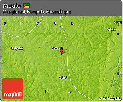 Physical Map of Mualo