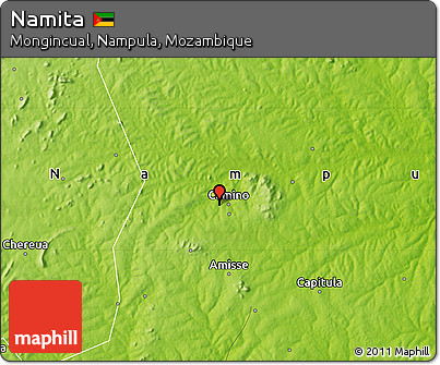 Physical Map of Namita