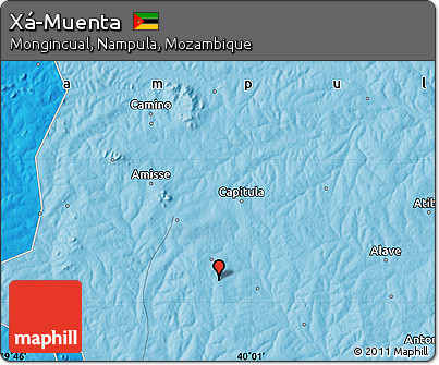 Political Map of Xá-Muenta