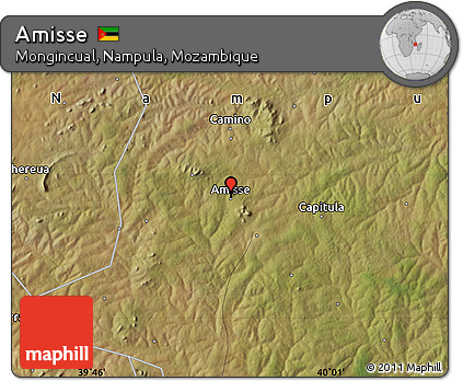 Satellite Map of Amisse