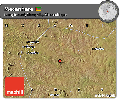 Satellite Map of Mecanhare