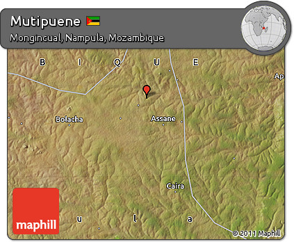 Satellite Map of Mutipuene