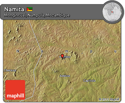 Satellite Map of Namita
