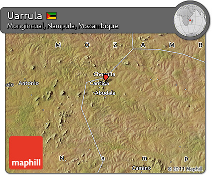 Satellite Map of Uarrula