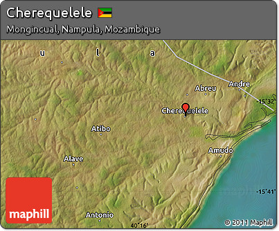 Satellite Map of Cherequelele