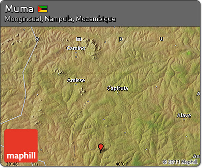 Satellite Map of Muma