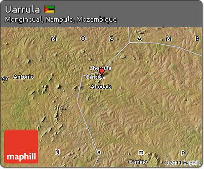 Satellite Map of Uarrula