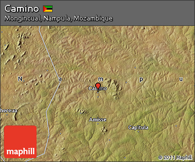 Satellite Map of Camino