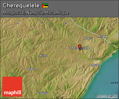 Satellite Map of Cherequelele