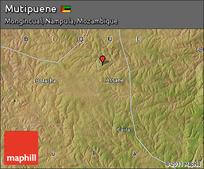 Satellite Map of Mutipuene