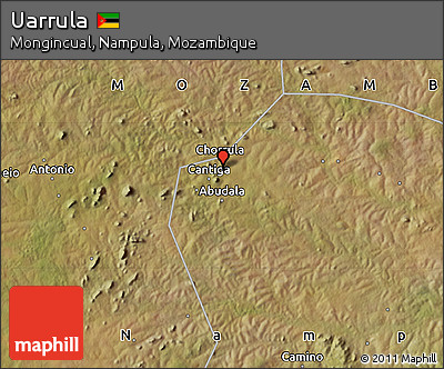 Satellite Map of Uarrula