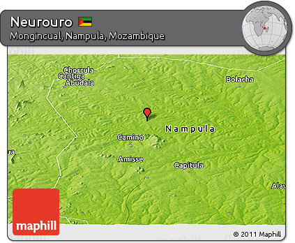 Physical Panoramic Map of Neurouro