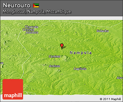 Physical Panoramic Map of Neurouro