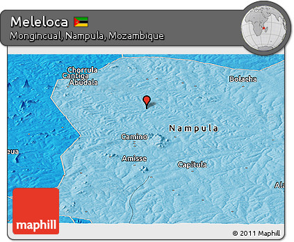 Political Panoramic Map of Meleloca
