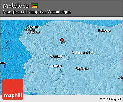 Political Panoramic Map of Meleloca