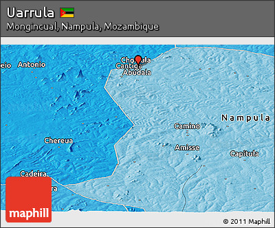 Political Panoramic Map of Uarrula