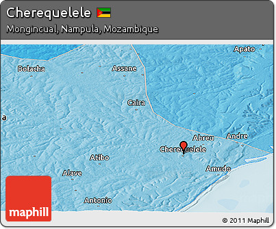 Political Panoramic Map of Cherequelele