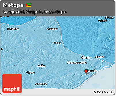 Political Panoramic Map of Metopa