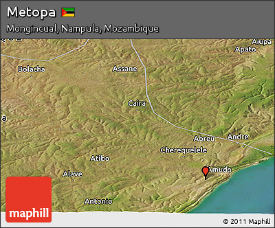 Satellite Panoramic Map of Metopa