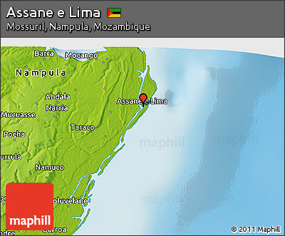 Physical 3D Map of Assane E Lima