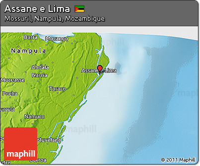 Physical 3D Map of Assane E Lima
