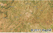 Satellite Map of the area around 15° 27' 46" S, 44° 58' 30" W