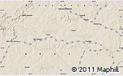 Shaded Relief Map of the area around 15° 27' 46" S, 44° 58' 30" W