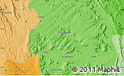 Political Map of the area around 15° 27' 46" S, 46° 40' 29" W