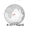 Outline Map of the Area around 15° 27' 46" S, 54° 28' 30" E, rectangular outline