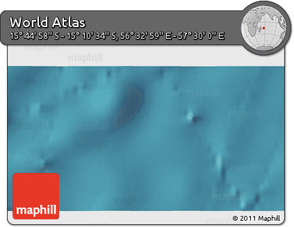 Satellite 3D Map of the Area around 15° 27' 46" S, 57° 1' 29" E