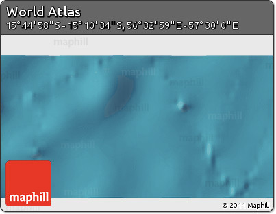 Satellite 3D Map of the Area around 15° 27' 46" S, 57° 1' 29" E