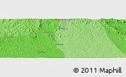 Political Panoramic Map of the area around 15° 27' 46" S, 58° 34' 30" W