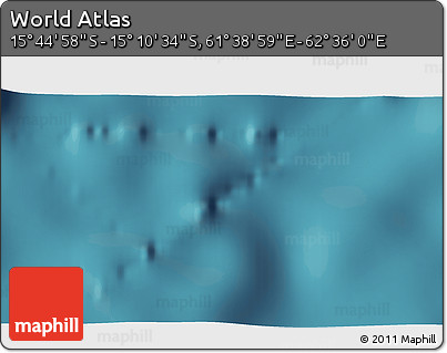 Satellite 3D Map of the Area around 15° 27' 46" S, 62° 7' 30" E