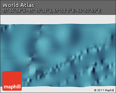 Satellite 3D Map of the Area around 15° 27' 46" S, 66° 22' 30" E