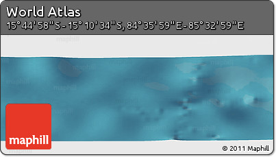 Satellite Panoramic Map of the Area around 15° 27' 46" S, 85° 4' 29" E