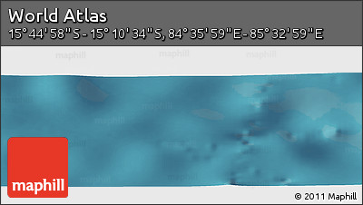Satellite Panoramic Map of the Area around 15° 27' 46" S, 85° 4' 29" E