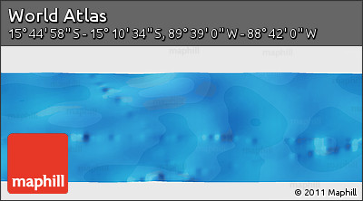 Political Panoramic Map of the Area around 15° 27' 46" S, 89° 10' 30" W