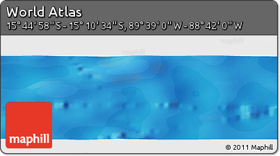 Political Panoramic Map of the Area around 15° 27' 46" S, 89° 10' 30" W