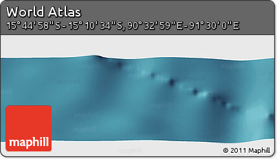 Satellite Panoramic Map of the Area around 15° 27' 46" S, 91° 1' 30" E
