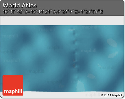 Satellite 3D Map of the Area around 15° 58' 32" S, 0° 55' 29" E
