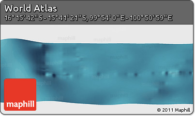 Satellite Panoramic Map of the Area around 15° 58' 32" S, 100° 22' 30" E