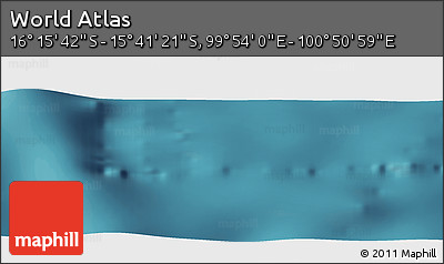Satellite Panoramic Map of the Area around 15° 58' 32" S, 100° 22' 30" E