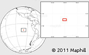 Blank Location Map of the area around 15° 58' 32" S, 100° 13' 29" W