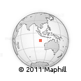 Outline Map of the Area around 15° 58' 32" S, 104° 37' 30" E, rectangular outline