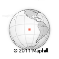 Outline Map of the Area around 15° 58' 32" S, 105° 19' 29" W, rectangular outline