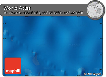 Physical Map of the Area around 15° 58' 32" S, 106° 19' 29" E
