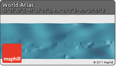 Satellite Panoramic Map of the Area around 15° 58' 32" S, 108° 52' 30" E